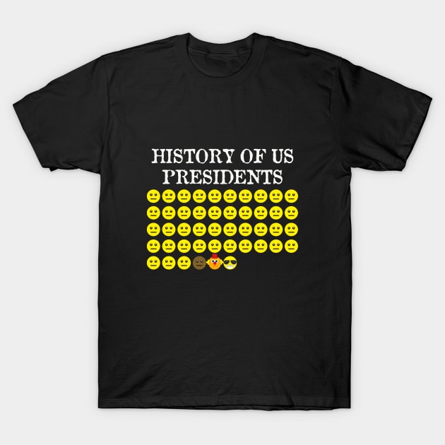 History of US Presidents | Pro Biden Democrat Liberal T-Shirt by MerchMadness